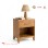 Minimalist Teak Nightstand - Ubud Series Premium 1-Drawer | Teak Palace