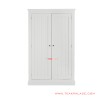 Lemari Putih Minimalis 2 Pintu Seri Solo