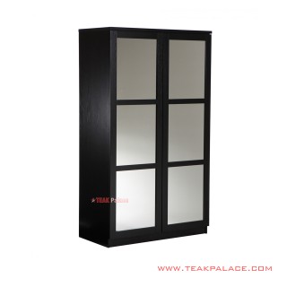Wardrobe 2 door Black Mirror Bekasi Series Wardrobe 2 door Black Mirror Bekasi Series
