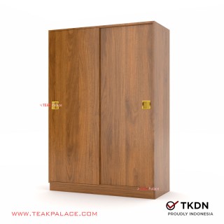 Amerta Series 2 Door Sliding Door Minimalist Wardrobe