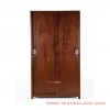 Lemari Pakaian 2 Pintu Sliding Kayu Jati Seri Masohi lemari pakaian 2 pintu sliding kayu jati seri masohi 68