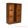 Wardrobe Light Salak Brown Teak Wood Gilang Series wardrobe light salak brown teak wood gilang series 68
