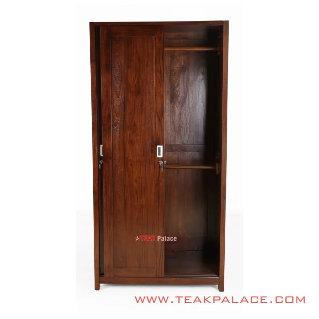 Lemari Pakaian 2 Pintu Sliding Kayu Jati Seri Masohi lemari pakaian 2 pintu sliding kayu jati seri masohi 65