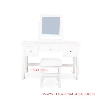 Set Meja Rias Depok Putih Minimalis