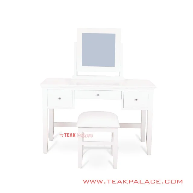 White Minimalist Depok Dressing Table Set white minimalist depok dressing table set 55