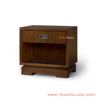 Nakas Kayu Jati Salak Brown Seri Altama