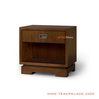 Nakas Kayu Jati Salak Brown Seri Altama