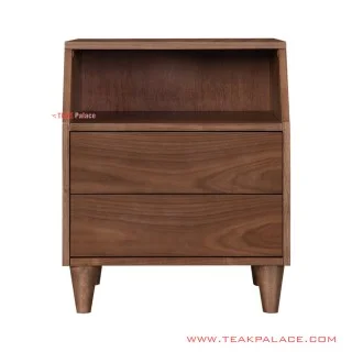 Nakas 2 Laci Minimalis Seri Nancy Salak Brown Nakas 2 Laci Minimalis Seri Nancy Salak Brown
