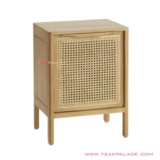 Nakas Minimalis Anyaman Rotan Seri Praya Natural