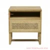 Nightstand Drawers Minimalist Teak Rattan Wicker Delon Series nightstand drawers minimalist teak rattan wicker delon series 55
