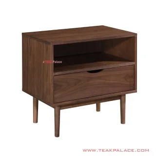 Nakas Jati Solid Nabire Minimalis Salak Brown