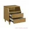 Nancy Nightstand Minimalist Golden Teak Table nancy nightstand minimalist golden teak table 66