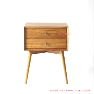 Nakas Jati Solid Minimalis Seri Bafilo Salak Brown