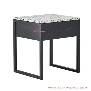 Meja Nakas Minimalis Marmer Corak Seri Natalis