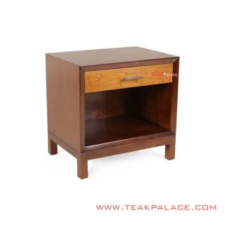 Nakas Kayu Jati Seri Altama Salak Brown Golden Teak