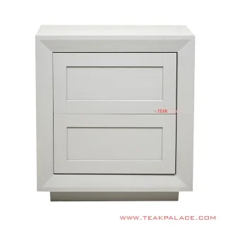 Nakas Duco Putih Mewah Minimalis Seri Lyodra 2 Laci