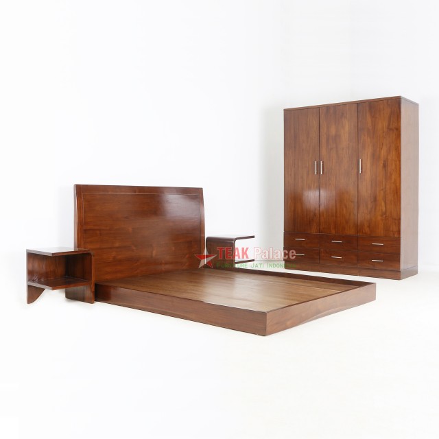Tempat Tidur Minimalis Pendek Set Kayu Jati Solid Minimalis Seri Jakarta tempat tidur minimalis pendek set kayu jati solid minimalis seri jakarta 58