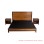 Bed Set Nightstand Teak Wood Altama Series