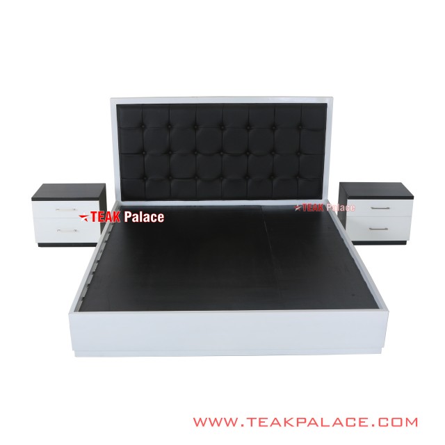 Set Dipan 2 Nakas Mewah Minimalis Black White Seri Vista set dipan 2 nakas mewah minimalis black white seri vista 64