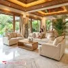 Seri Kediri: Sofa Minimalis 321 Premium & Meja Tamu Kayu Jati Eksklusif