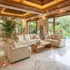 Seri Kediri: Sofa Minimalis 321 Premium & Meja Tamu Kayu Jati Eksklusif