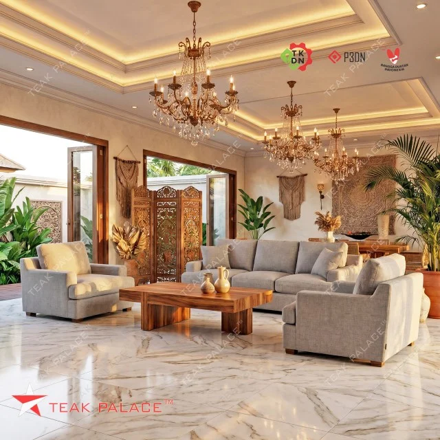 Sofa Minimalis Modern Set 311 Eksklusif & Meja Tamu Kayu Jati Kediri Sofa Minimalis Modern Set 311 Eksklusif & Meja Tamu Kayu Jati Kediri