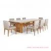 Meja Makan Minimalis Modern Aston 8 Kursi Golden Teak meja makan minimalis modern aston 8 kursi golden teak 68