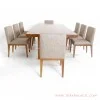 Meja Makan Minimalis Modern Aston 8 Kursi Golden Teak meja makan minimalis modern aston 8 kursi golden teak 70