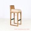 Teak Bar Chair Minimalist Dino White teak bar chair minimalist dino white 50