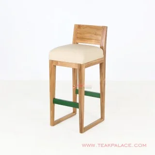 Kursi Bar Jati Minimalis Dino White