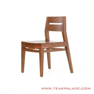  Chairs Cafe Reastaurant Minimalist Teak Series Blora