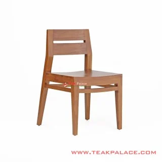  Chairs Cafe Reastaurant Minimalist Teak Series Blora