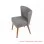 Kursi Cafe Minimalis Carren Grey