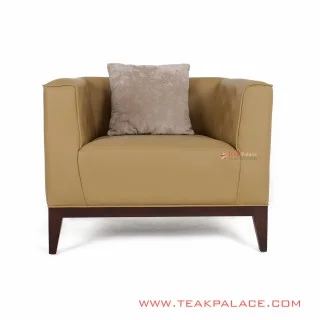 Sofa Armchair Coklat Oscar Seri Bekasi