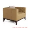 Sofa Armchair Coklat Oscar Seri Bekasi