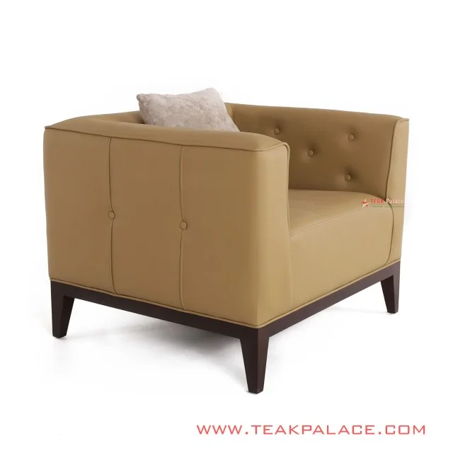 Sofa Armchair Coklat Oscar Seri Bekasi