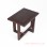 Oregon Teak Minimalist Corner Table