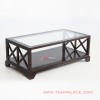 coffee table teak black walnut malang 48