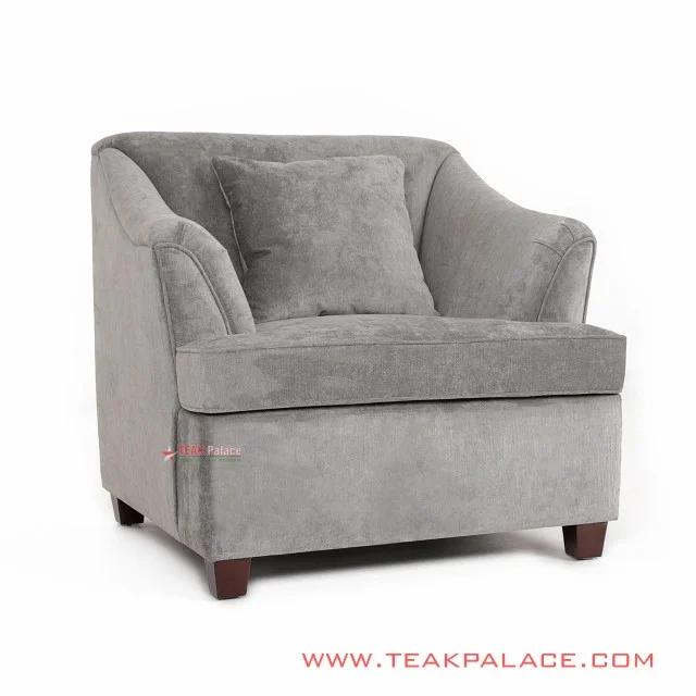 Sofa Minimalis Abu-abu Seri Musi single seater sofa minimalis abu-abu seri musi single seater 65