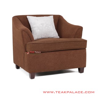 Sofa Musi Singgle seat Warna Coklat