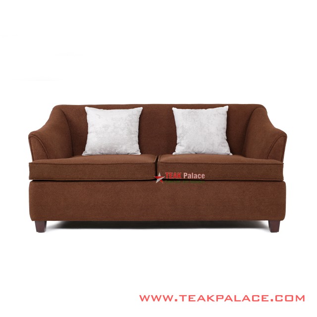 2 Seater Minimalist Sofa Musi Brown 2 seater minimalist sofa musi brown 65