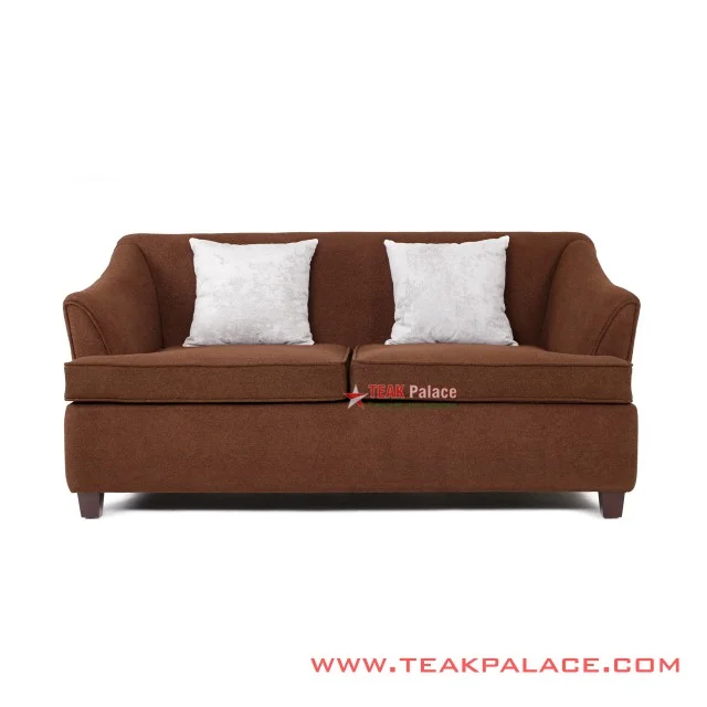 Sofa 2 Dudukan Minimali Musi Coklat