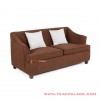 2 Seater Minimalist Sofa Musi Brown 2 seater minimalist sofa musi brown 66