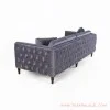 Bulgary Sofa 3 Seater Grey