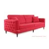 Sofa Minimalis Bulgari Merah 3 Seater Sofa Minimalis Bulgari Merah 3 Seater
