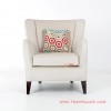 Unique Relaxing Sofa Cream Single Seater Accent unique relaxing sofa cream single seater accent 68