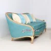 Kursi Tamu Sofa 3 Dudukan Cameo Aqua