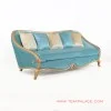 Kursi Tamu Sofa 3 Dudukan Cameo Aqua