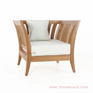  Minimalist Teak Chair Boston Series Single Seater