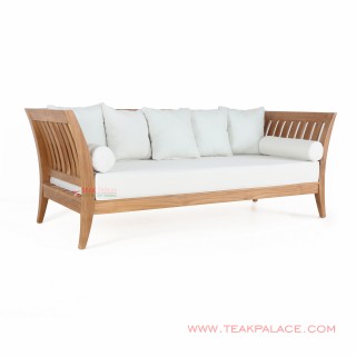 Bangku Jati Sofa 3 Dudukan Minimalis Boston